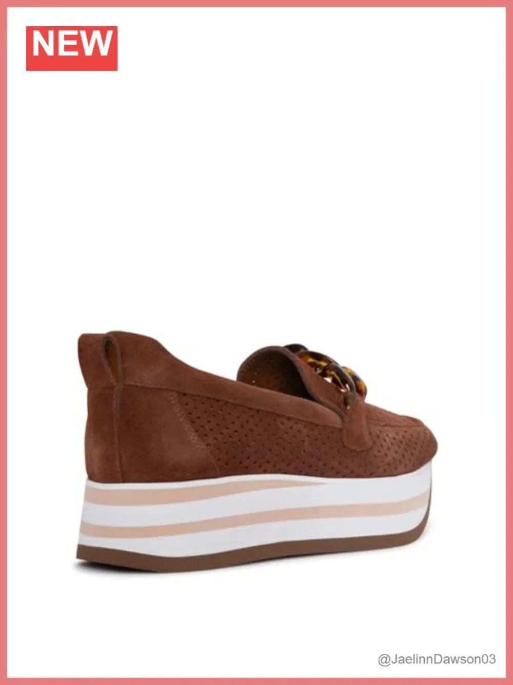 NYDJ Women's Suede Platform Loafer